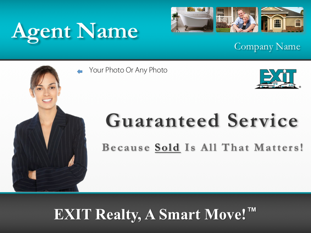 EXIT Realty Listing Presentation Cover Slide