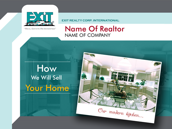 Cover Slide Example Of The Bonus EXIT Realty Template