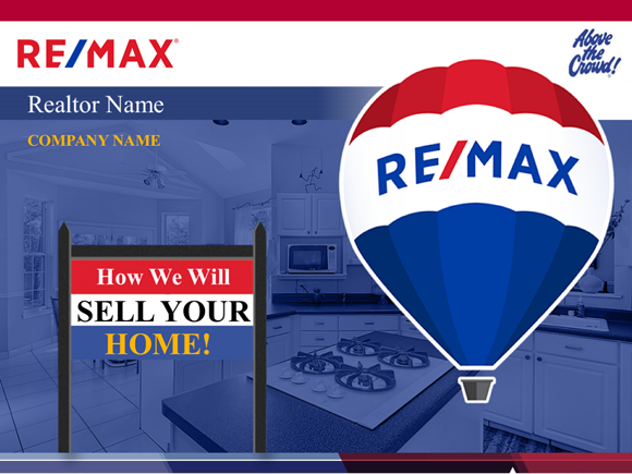 Cover Slide Example Of The Bonus RE/Max Template