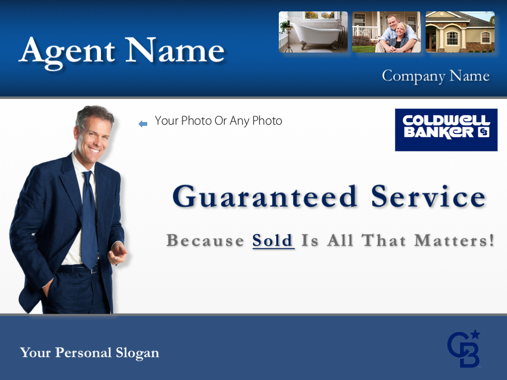 Coldwell Banker Listing Presentation Cover Slide