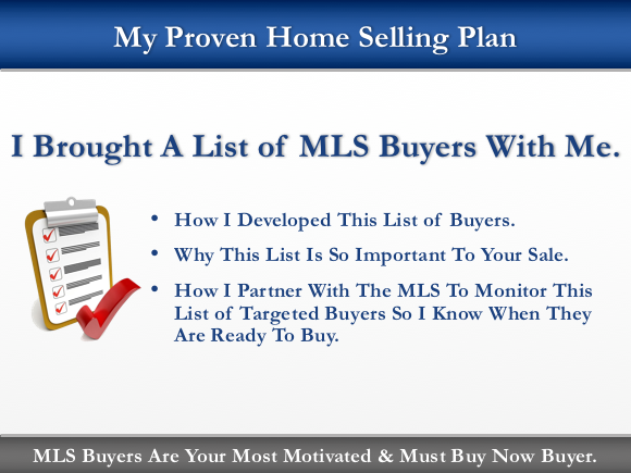 presentation slide example of the '12 reasons why to list with me' listing presentation for real esate agents...